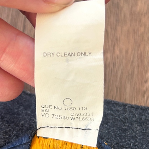 WOOLRICH High Rise Wool Straight Leg Trousers Heritage Minimalist Dress Pants 6 - Picture 14 of 14